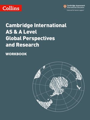 cover image of Cambridge International AS & A Level Global Perspectives and Research Workbook